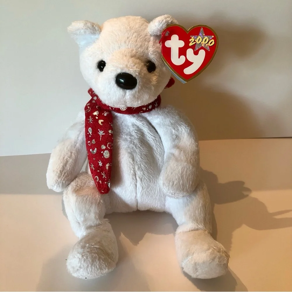 How Cute Are These Three?!!! Bundle of Three Holiday Winter Beanie Babies